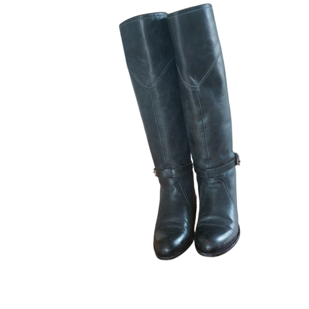 Frye Dorado grey over the knee riding boots size 7.5